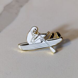 Grim Reaper Strike Gently Pin